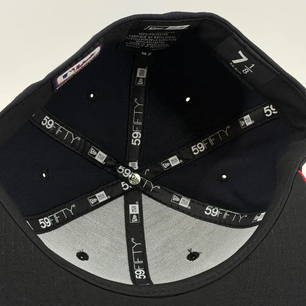 Cleveland‎ Guardians Hat New Era 59FIFTY MLB Baseball Fitted Men Size 7 1/8 NWT